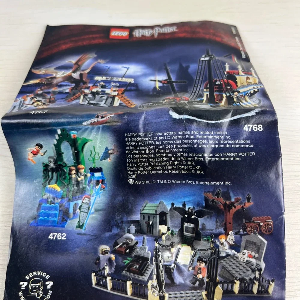LEGO Harry Potter 4762 Rescue from the Merpeople Goblet of Fire 2005 Set